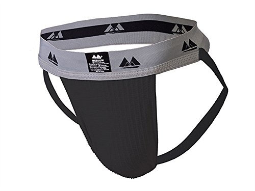 MM Adult Supporter BIKE´s Original No. 10 Vintage Jock 2 Inch - Fb. schwarz - Gr. XL -Doppelpack