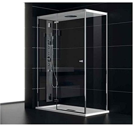 TEUCO Box douche porte battante 120 x 80 cm NC8B6 Chapeau