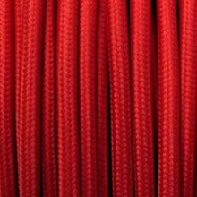 10m 3 Core Round Vintage Italian Style Braided Electrical 6mm Cable with Earth Wire, Antique Rope Woven Silk Lighting Flexible Fabric 0.75mm Cord, DIY Pendant Light, VDE Certification
