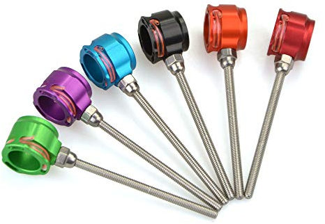 ZSHJGJR Recurve Bogen Sight Pin Bogenschießen Ziel Anvisier Pin Bogen Anblick Ersatz Pin 0.019 Spare Scope Sight Pins für Recurve Bogen Visier (Schwarz)