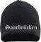 sostex Saarbrücken Beanie Mütze - Altdeutsch - Bestickt - Strickmütze Wintermütze Einheitsgröße Schwarz