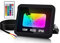 Lospitch Projecteur RGB 10W avec télécommande, projecteur LED RVB à changement de couleur, 16 couleurs 4 modes, extérieur étanche IP66 pour jardin, garage, arbre, mariage [Classe énergétique A++]