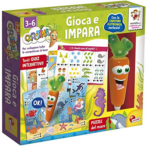 Lisciani - Carotte Stylo Parlant Enfant Basic, Couleur, 92666