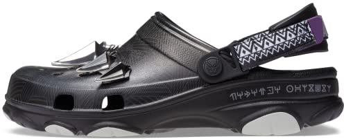 Crocs Unisex-Erwachsene Classic All Terrain Black Panther Clogs, multi, 38/39 EU