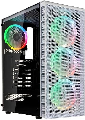 Kolink Observatory Lite Mesh ARGB Midi Tower - mattweiß