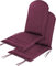 normani 2er-Set Stuhlauflagen Hochlehner - Gartenstuhlauflagen | Sitzpolster | Polsterauflagen für In- und Outdoor 135 x 55 x 6 cm Farbe Brombeere