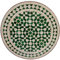 Casa Moro Gartentisch Rund – Mosaiktisch Terrassentisch Balkontisch | Beistelltisch, Fliesentisch Aus Marrakesch Marokko Ø 45 cm