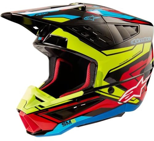 Alpinestars Motocross-Helm S-M5 Schwarz Gr. XL