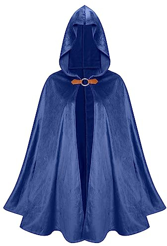 Umhang Mantel Viktorianisch Renaissance Kapuzenumhang Umhang Viktorianischer Capelet Mittelalter Hobbit Halloween Kostüm Kapuze Mantel Halloween Poncho Cosplay Kostüm Für Männer Frauen