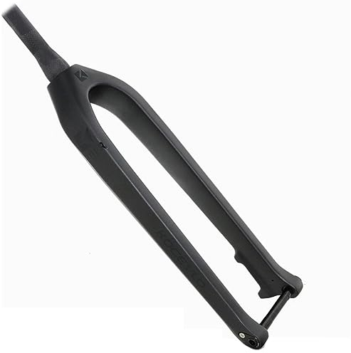 29”Inch Mountain Bike Carbon Fiber Rigid Forks 1-1/8” Tapered Tube MTB Front Fork Disc Brake Ultralight Bicycle Forks Thru Axle 15X110mm (Color : Black matte, Size : 29) (Black Matte 29)
