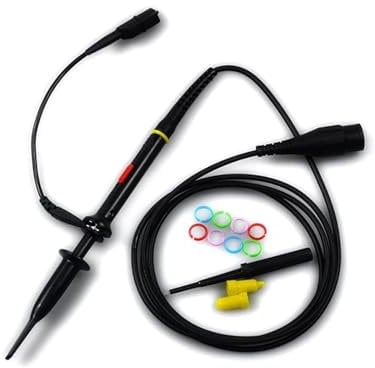 JWPSHIJIE Digital Oscilloscope Probe X1 X10 150Mhz PP-150B Osciloscopio Test Probes for Osciiloscope 130cm Length PP-80B PP-200B (Color : PP-150B(150MHz))