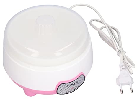 Mini Yogurtera con Calefacción de 360°, Máquina Automática para Hacer Yogur, Electrodoméstico de Cocina Rosa de 220V