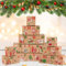 24 Adventskalender zum Befüllen, Adventskalender Tüten, DIY Adventskalender zum Selber Befüllen 2024, Weihnachtskalender Selber Basteln, Adventskalender Boxen Kinder, Geschenkbeutel Geschenkboxen