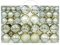 NZDFH Weihnachtsdeko Set Mint 100pcs - Weihnachtskugeln Kunststoff, Weihnachtsbaumschmuck, Personalisierte Weihnachtsbaumkugeln