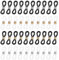 Ymapinc 40 Stück Brillenkette Verbindung, Antirutsch Brillenkettenenden Brillenkettenhalter Gummi Brillenkettenverbinder Anschlüsse Brillenketten Halter für Brillenkette Brillenband