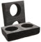 Beatifufu Takeout Soup Bowl Holder Dish Organizer Rack for Car Foam Storage for Bowls Cup Holder