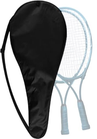 Borsa per racchetta da tennis, custodia protettiva per racchette da tennis, in tessuto Oxford, per racchette da tennis, con tracolla, per escursioni, campeggio, equitazione