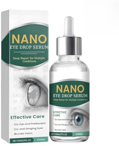 Ögondropps Serum, Droppar För Synåtervinnning, Lugnande Väska, Lindra Ögontrötthet, För Ögonvård, Mjukt Och Effektivt