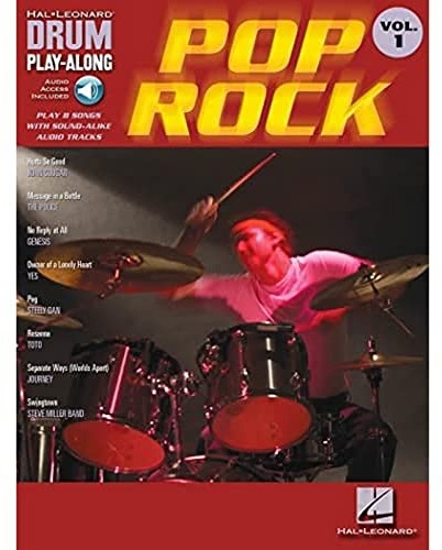 Drum Play-Along Volume 1: Pop Rock Drums Book / Cd: Play-Along, CD für Schlagzeug (Hal Leonard Drum Play-Along, Band 1)