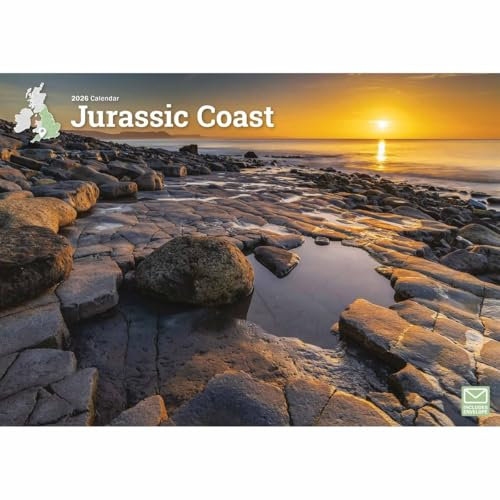Carousel Worldwide, Jurassic Coast Wandkalender 2026, A4