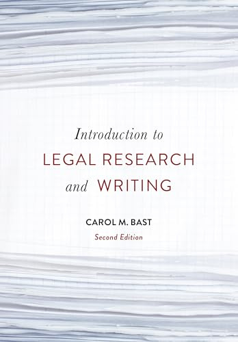 Introduction to Legal Research and Writing