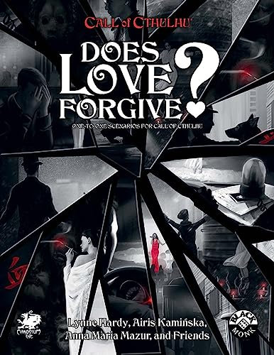 Does Love Forgive? | Two One-on-One Call of Cthulhu Scenarios | RPG Adventures for One Keeper and One Player | 7th Edition Compatible