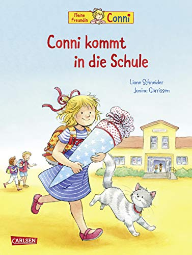 Conni-Bilderbücher: Conni kommt in die Schule (Neuausgabe): Bilderbuch für Vorschulkinder zur Vorbereitung auf den ersten Schultag