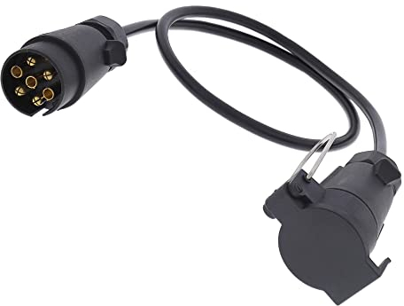 The Drive 1m Verlängerungskabel für Anhänger Stecker männlich-weiblich 7-polig