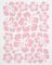 WANDfee Wandtattoo Hibiskus Blumen Hibiskusblüten FARBWUNSCH rosa Wandsticker Wandaufkleber Fliesenaufkleber