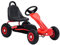 vidaXL Pedal Go-Kart mit Luftreifen Rot Kinder Rennwagen Sportwagen Tretauto