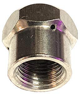Buse de nettoyage de canalisations - 3 jets arrière 1 jet avant 1/8 - Alésage 055 pour Kärcher, etc.