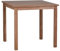 MiaMöbel Gartentisch 70x70 cm Gartenmöbel Outdoor Modern Massivholz Teak Honig