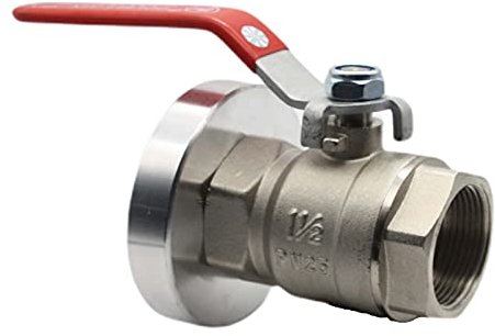 Storz A B C D Adapter Übergang Klick Schnellkupplung Reduktion IBC Kugelhahn (STORZ C -> Kugelhahn IG 1)