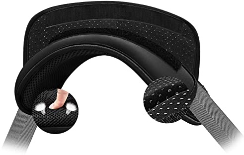 ZINZ Universal Shoulder Pad with Ultra Thick Cushion for Bag Luggage Bag Crossbody, Plus Long & Anti-Slip & Breathable,Black