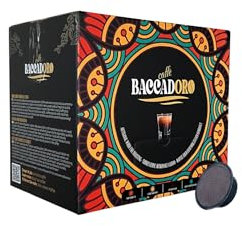 Café Torréfié au feu de bois de chêne - 100 Capsules compatibles avec A Modo Mio® - Torréfié par des Artisans Italiens (Cremoso)