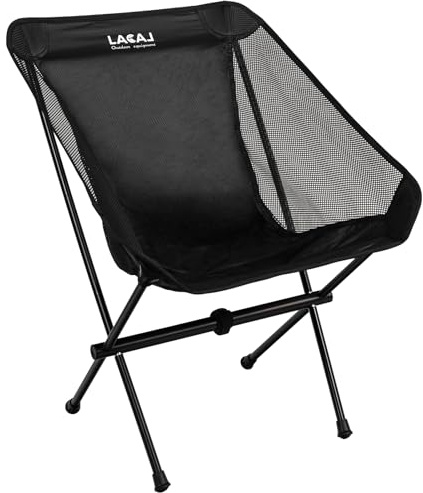 G2 GO2GETHER Ultra-Light Folding Camping Chair, Only 1.5 lbs, All-Aluminum Frame, Lightweight Rip-Stop Fabric, Breathable Mesh, Easy to Carry, Compact Storage Size