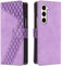 YIRRANZD Coque pour Samsung Galaxy Z Fold 5, Étui Housse Protection en Cuir PU [Pochette de Portefeuille] [Magnétique], Antichoc Etui à Rabat pour Samsung Z Fold 5 (Violet)