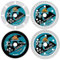EXFEIN 75mm Set di lame per sega circolare 4pcs per il taglio del disco diamantato in calcestruzzo morbido del metallo