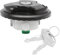 ZEALfix Autotankdeckel Kompatibel mit 500 500C Ducato Punto Jumper Bipper Boxer Tankdeckel Abschließbarer Tankdeckel mit 2 Schlüssel, 247601 1740017AG 2993927