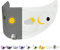 Everalo Visiera Casco Compatibile con Hjc Rpha 70 - Rpha 11 - Hj26 - Pinlock e Tear Off Ready - Antigraffio e Antinebbia (Fotocromatico)