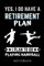 YES, I DO HAVE A RETIREMENT PLAN I PLAN TO GO PLAYING HANDBALL NOTIZBUCH: A5 Notizbuch PUNKTIERT Handballer Geschenke | Handball Buch | Training | ... | Trainingsbuch | Trainingstagebuch