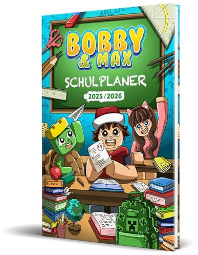 Bobby & Max - Schulplaner 2025/2026: von Bobby & Max