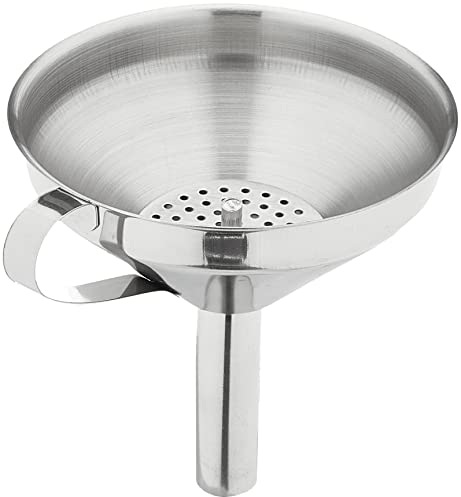 Equinox 503176 Entonnoir avec Ane INOX Diamètre 10 cm, Argent