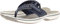 Clarks Femme Brinkley Jazz Tongs, Navy Synthetic, 36.5 EU