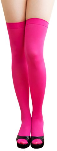 Oblique-Unique® Halterlose Overknees Strumpfhose in