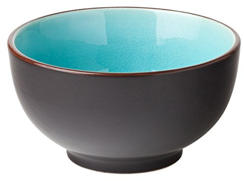 Utopia K90049 Soho Aqua Rice Bowl, 4.75, 12 cm, 11.5 oz., 33 cL (Pack of 6)