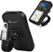 SUNSEATON Profesional Impermeable Moto Apoyo Caso, Rotación de 360 Grados Soporte Universal de Motocicleta (Negro, L)