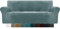MAXIJIN Thick Velvet Sofabezüge 3-Sitzer Super Stretch rutschfeste Couchbezug für Hunde Katze Haustierfreundlich 1-teilige elastische Möbel Protector Plüsch Sofa Schonbezüge (3 Sitzer, Staubiges Blau)