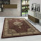 Carpetsale24 Orientteppich Rot 200x290 cm – Kurzflor Teppich im klassischen Vintage Look für Wohnzimmer, Esszimmer, großer Raum – Pflegeleicht, strapazierfähig, eleganter Wohnstil