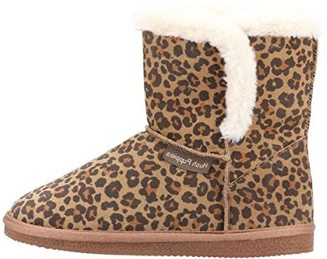 Hush Puppies Ashleigh Slipper Bootie, Leopard, 7